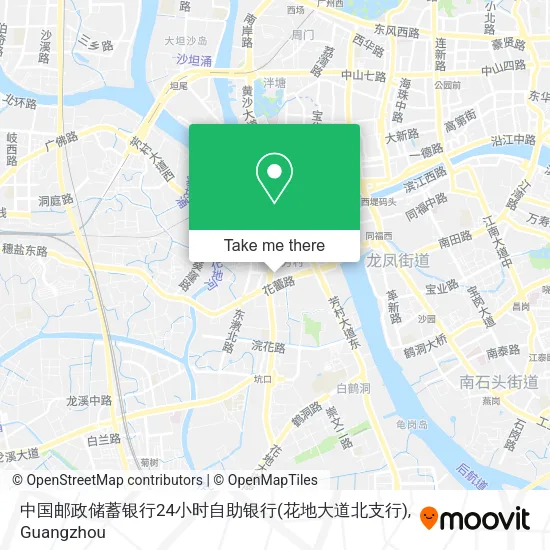 中国邮政储蓄银行24小时自助银行(花地大道北支行) map