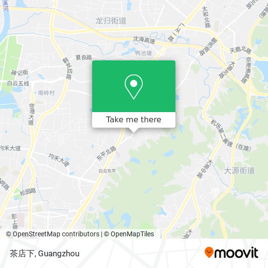 茶店下 map