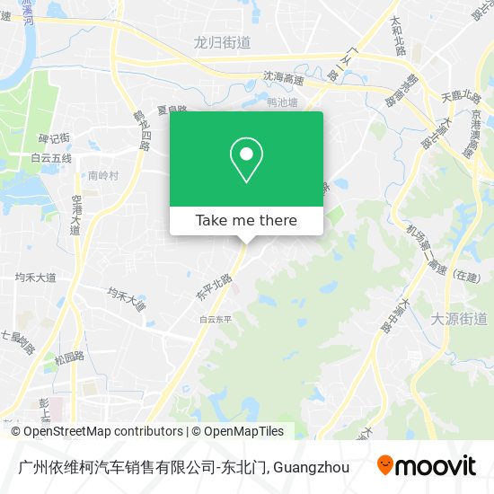 广州依维柯汽车销售有限公司-东北门 map