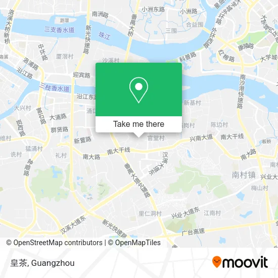 皇茶 map