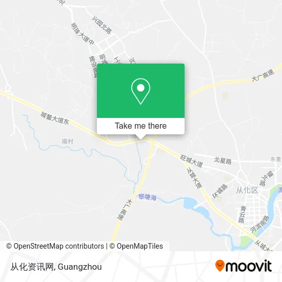 从化资讯网 map
