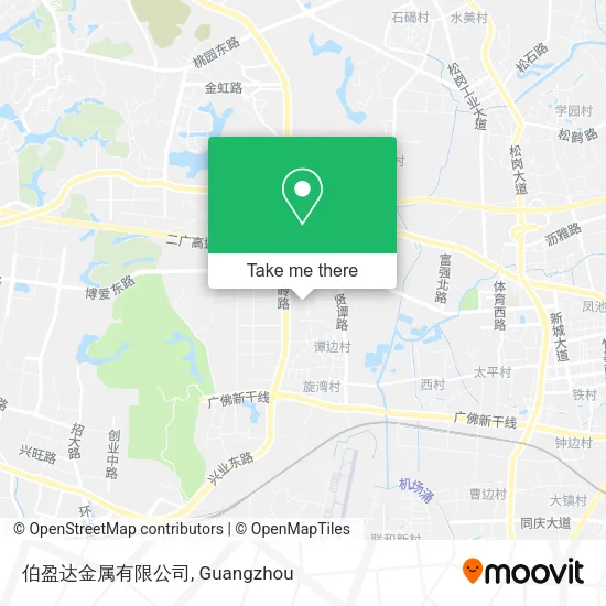 伯盈达金属有限公司 map