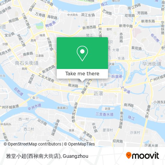 雅堂小超(西禄南大街店) map