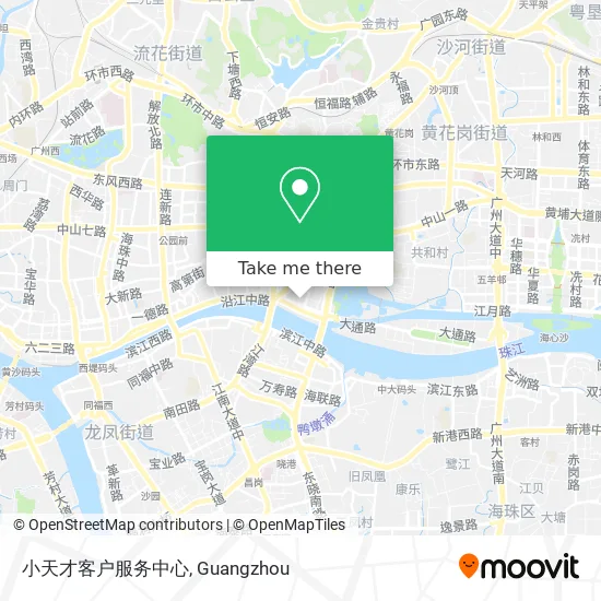 小天才客户服务中心 map