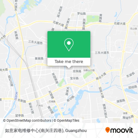 如意家电维修中心(南兴庄四巷) map
