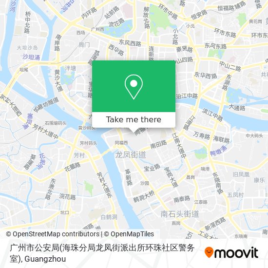 广州市公安局(海珠分局龙凤街派出所环珠社区警务室) map