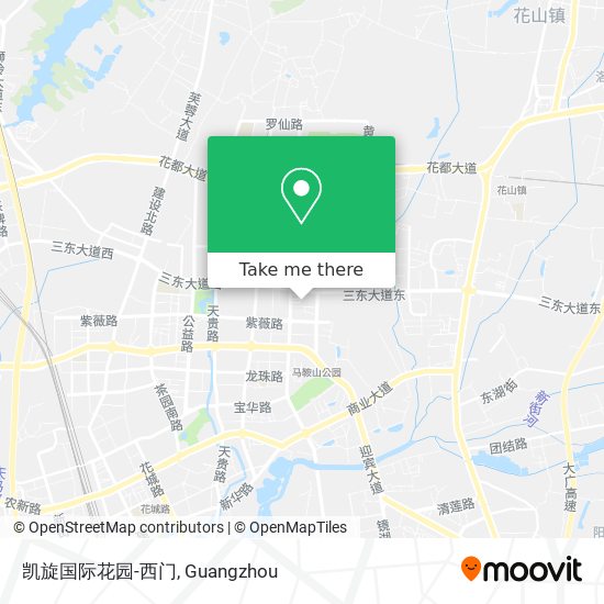 凯旋国际花园-西门 map