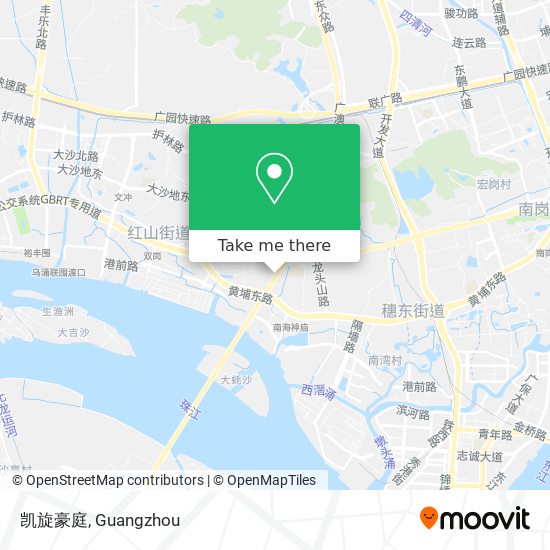 凯旋豪庭 map