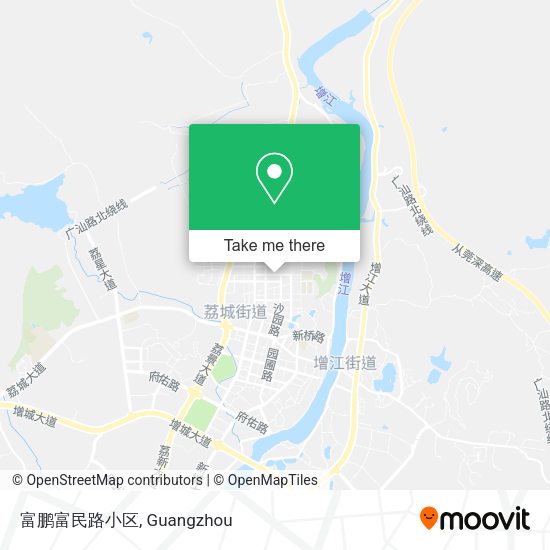 富鹏富民路小区 map