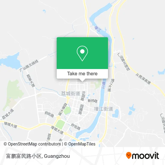 富鹏富民路小区 map