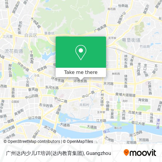 广州达内少儿IT培训(达内教育集团) map