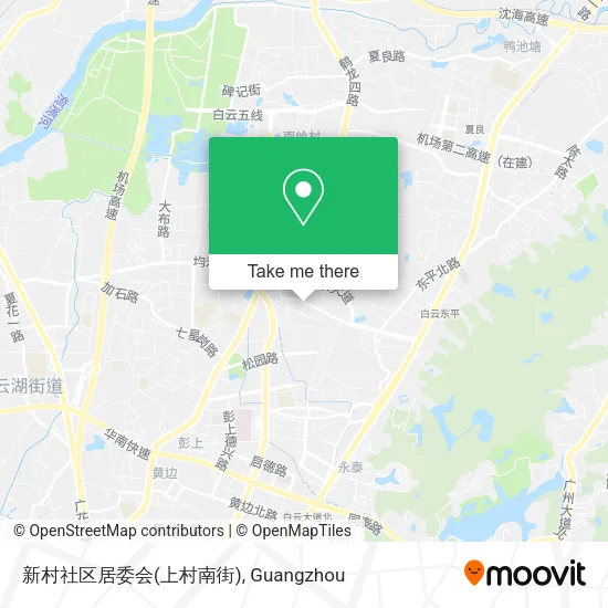 新村社区居委会(上村南街) map