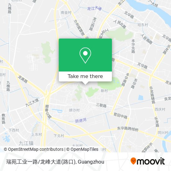 瑞苑工业一路/龙峰大道(路口) map