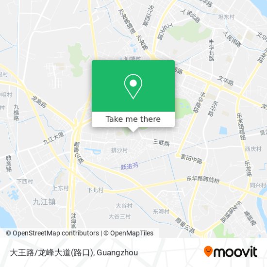 大王路/龙峰大道(路口) map