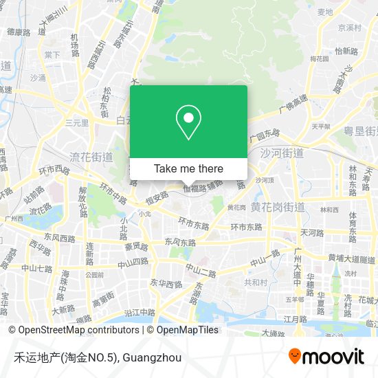 禾运地产(淘金NO.5) map