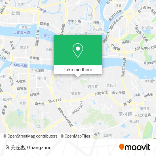 和美连惠 map