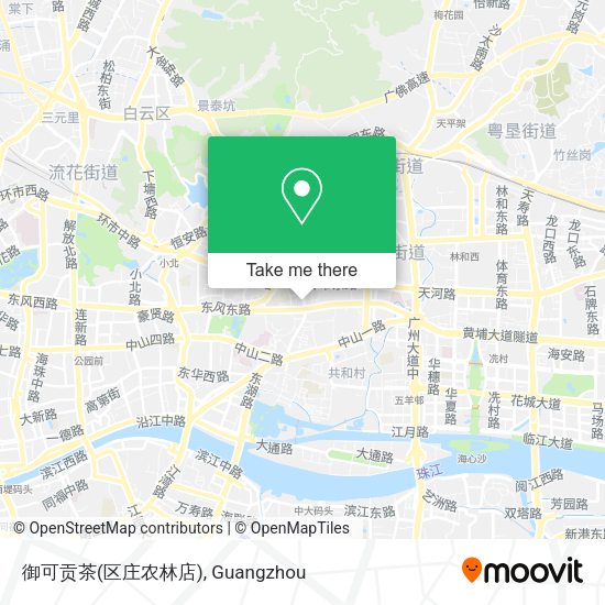 御可贡茶(区庄农林店) map