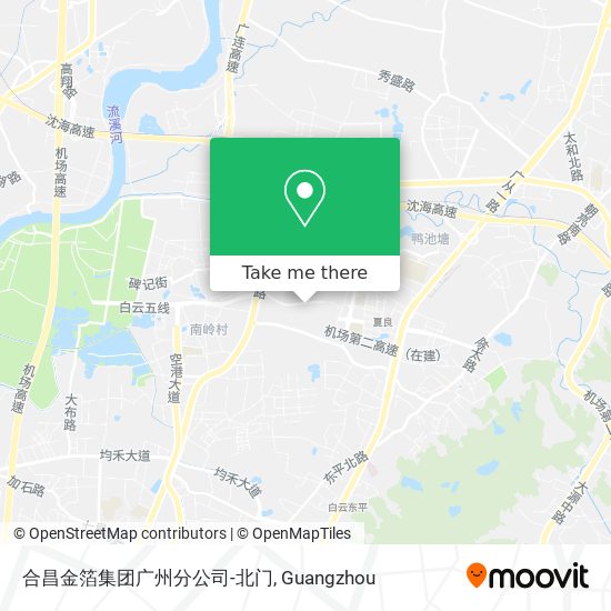 合昌金箔集团广州分公司-北门 map