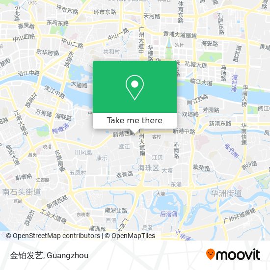 金铂发艺 map