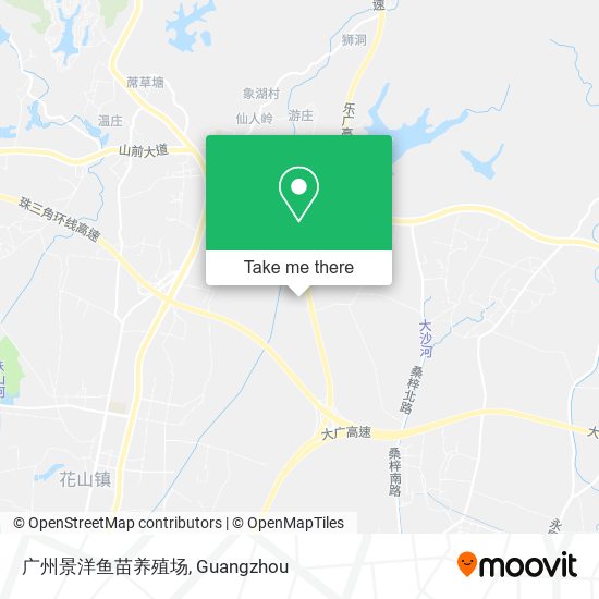 广州景洋鱼苗养殖场 map