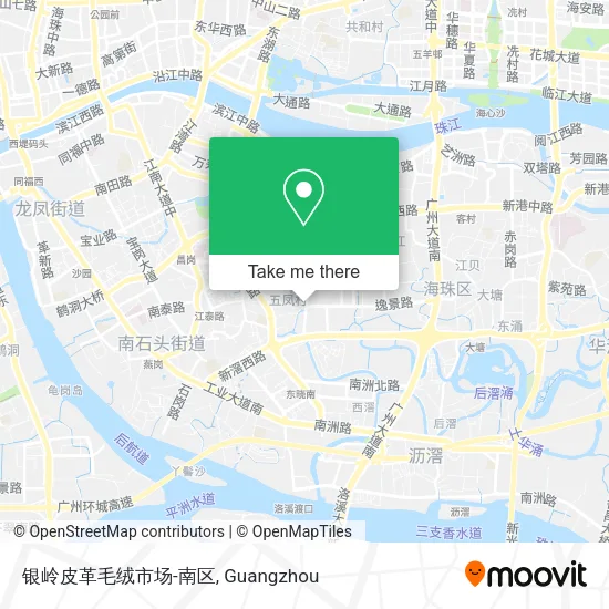 银岭皮革毛绒市场-南区 map