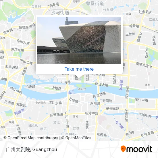 广州大剧院 map