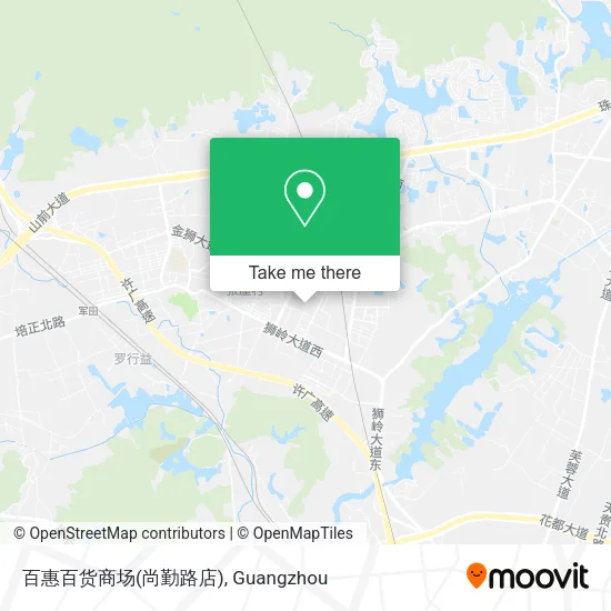 百惠百货商场(尚勤路店) map