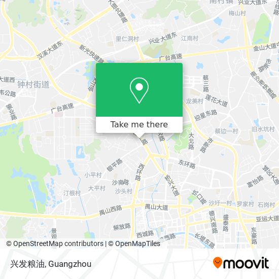 兴发粮油 map