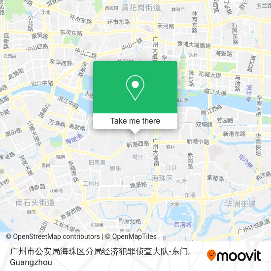 广州市公安局海珠区分局经济犯罪侦查大队-东门 map