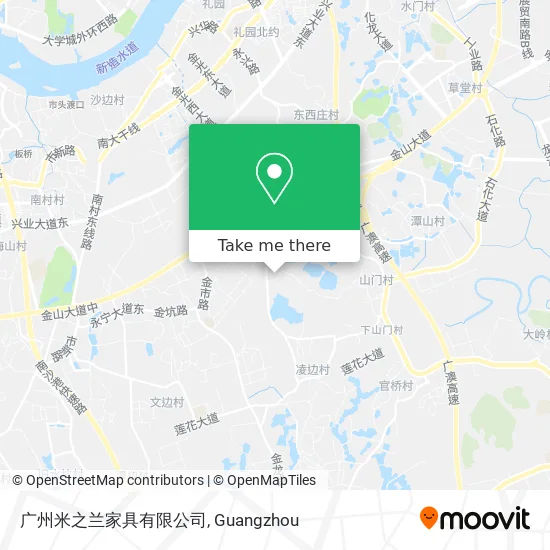 广州米之兰家具有限公司 map