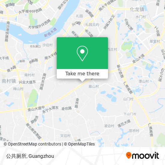 公共厕所 map