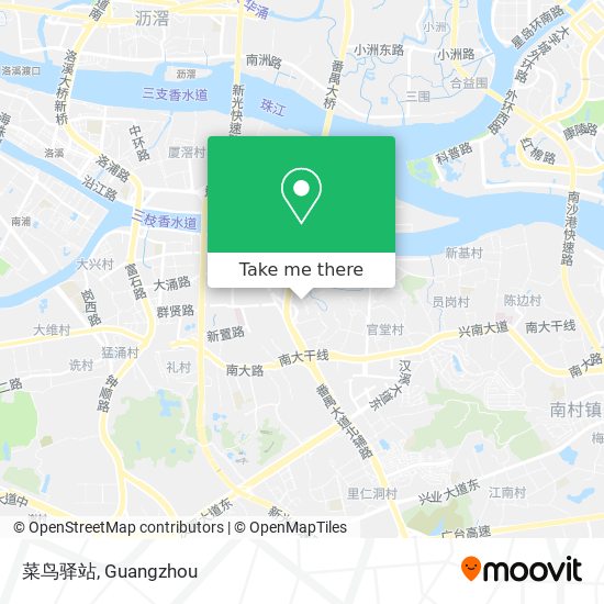 菜鸟驿站 map
