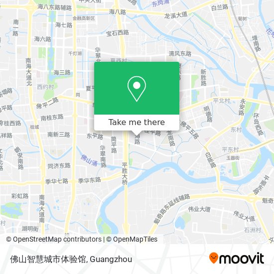 佛山智慧城市体验馆 map
