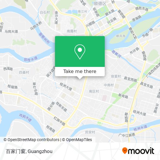 百家门窗 map