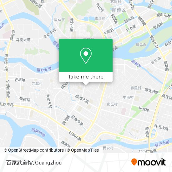 百家武道馆 map