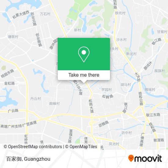 百家御 map