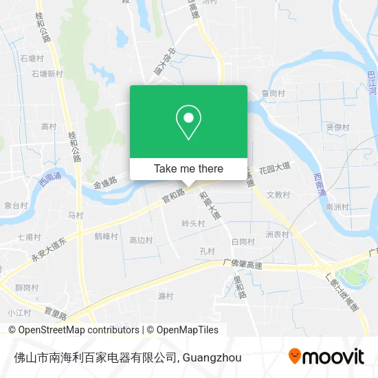 佛山市南海利百家电器有限公司 map