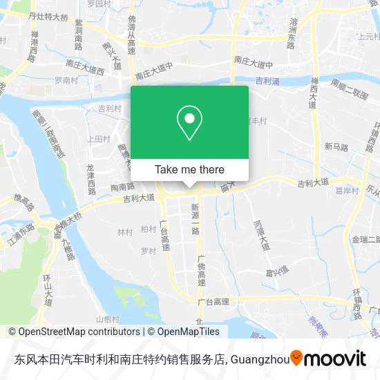 东风本田汽车时利和南庄特约销售服务店 map