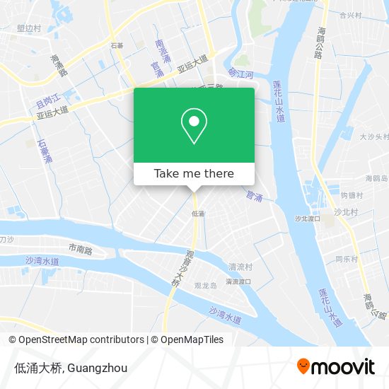 低涌大桥 map