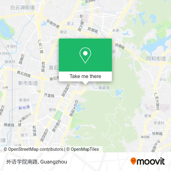 外语学院南路 map