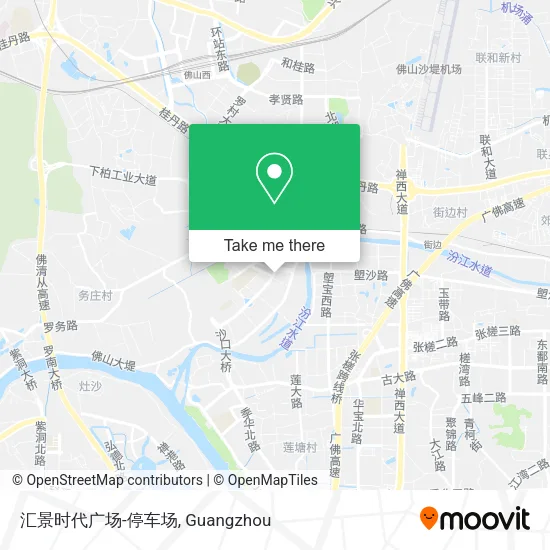 汇景时代广场-停车场 map