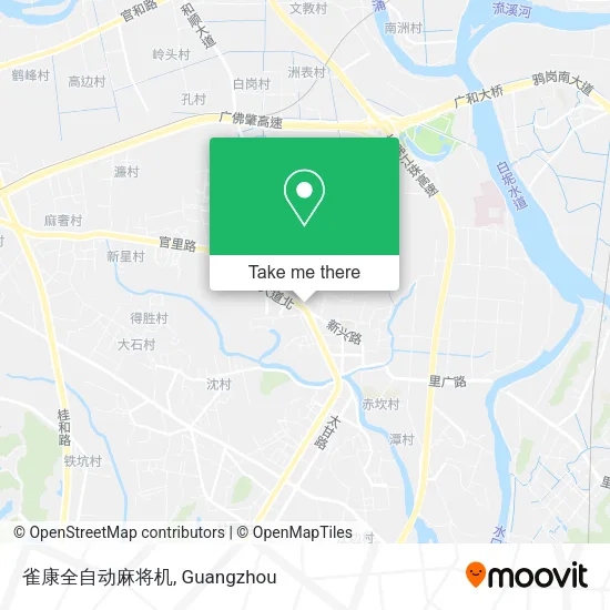 雀康全自动麻将机 map