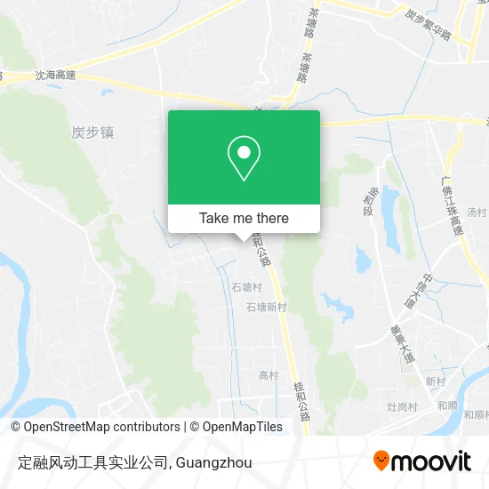 定融风动工具实业公司 map