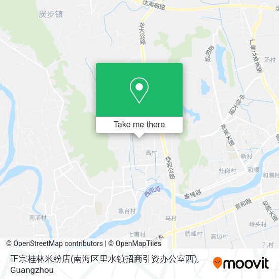 正宗桂林米粉店(南海区里水镇招商引资办公室西) map