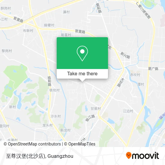 至尊汉堡(北沙店) map