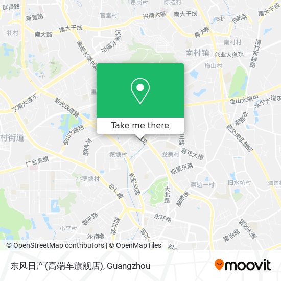 东风日产(高端车旗舰店) map