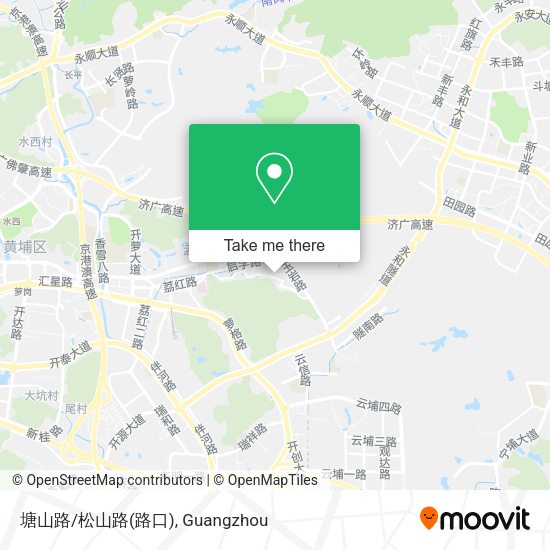 塘山路/松山路(路口) map