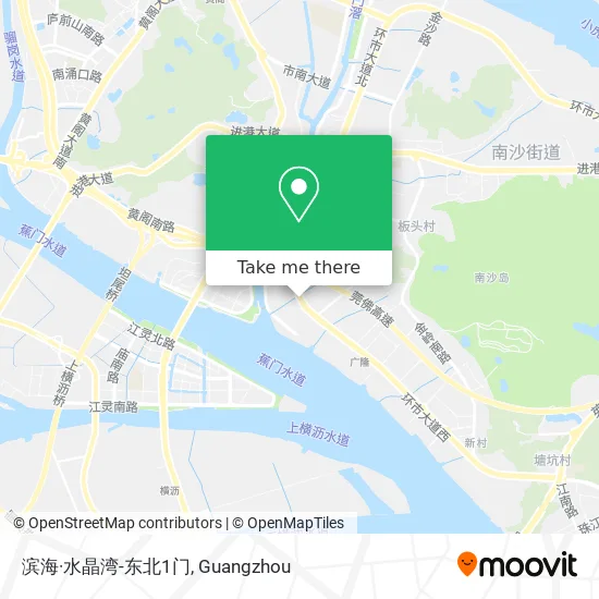 滨海·水晶湾-东北1门 map