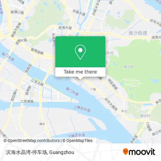 滨海水晶湾-停车场 map