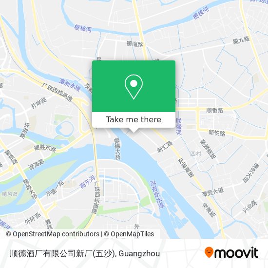 顺德酒厂有限公司新厂(五沙) map